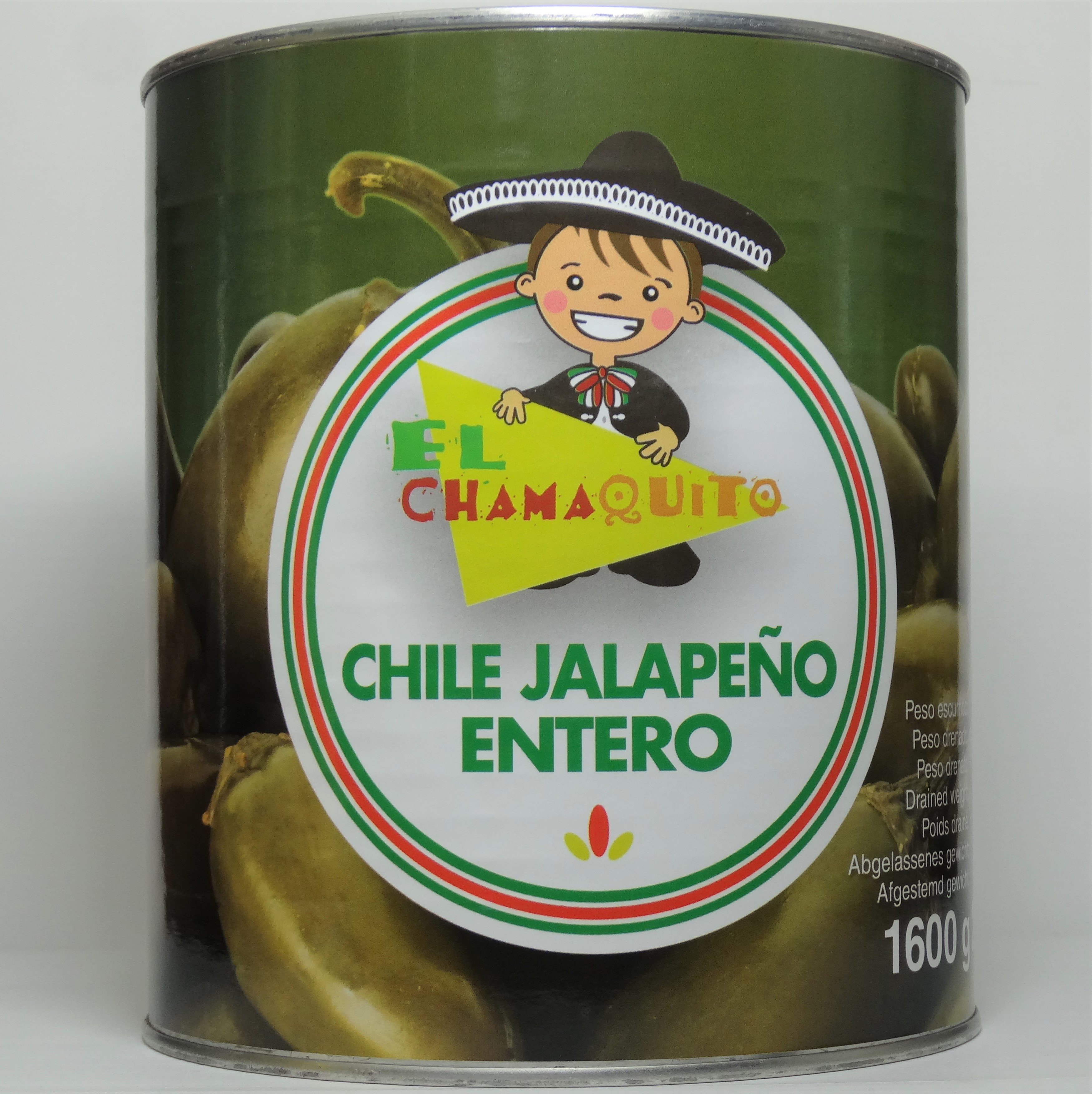 Chile Jalapeño Entero Verde 